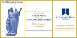 Mass Cards in memory of or pray for the sick
