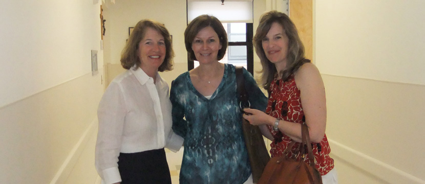 Mary Packer, Amy Siki and Stephanie McGrath