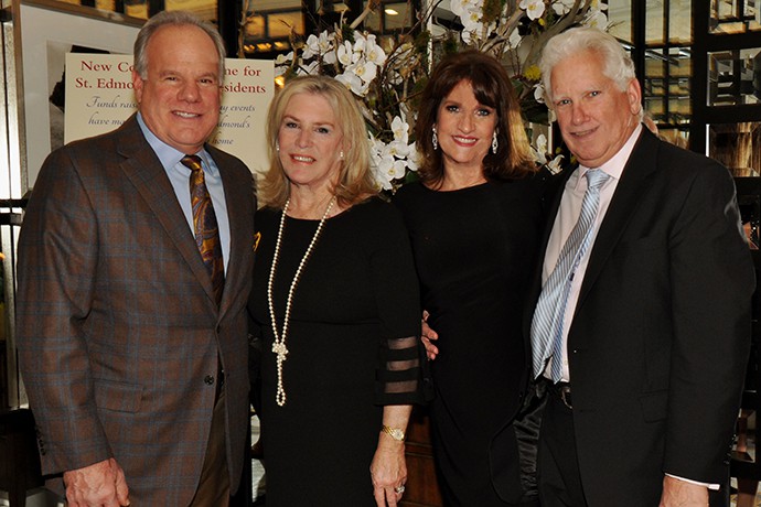 Al and Women's Auxiliary President, Robin Conicella and Women's Auxiliary Vice-President, Carolyn Slota and Glenn Price