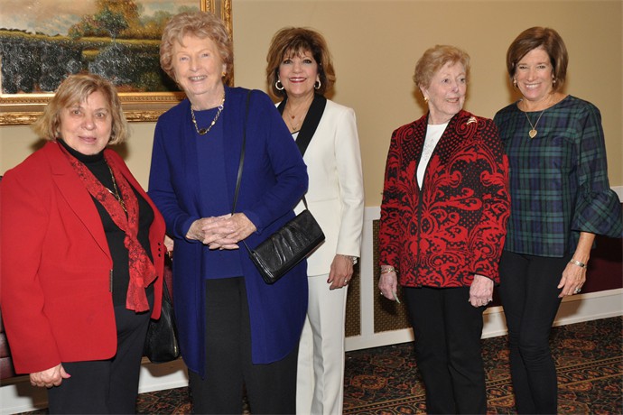 Angela Kania, Helen Gleason, Judy Gilbert, Jane Young, Ellen Cass 