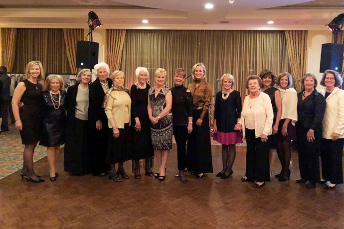 L to R:  Lisa Figge, Deanna Slota, Anne McDevitt, Clara Hilberts, Jane Young, Anne Reimel, Kathleen Kraus, Mary Ellen Pruitt, Liz Finley, Marti Rodgers, Eileen Park, Judy Gilbert, Ellen Cass, Kathie Moser, Mary Packer