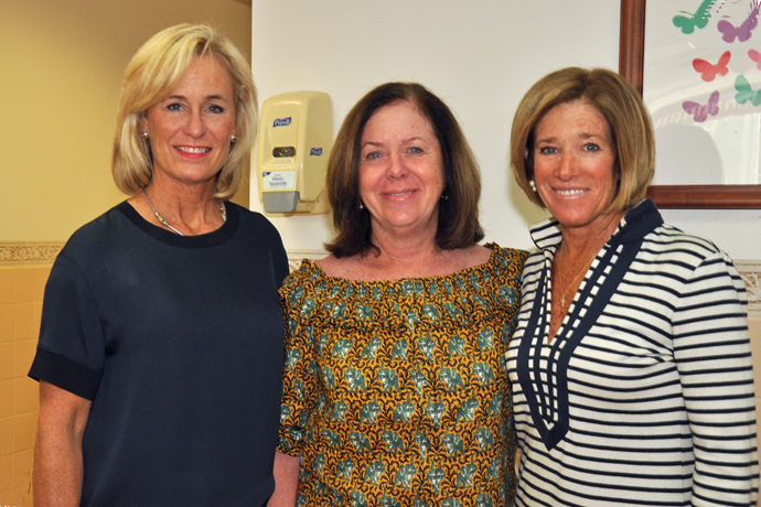 Liz Finley, Denise Moran and Ellen Cass