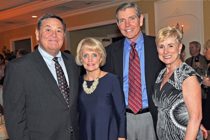 Marti and Michael Rodgers, Kathleen and Carl Kraus, by Susan Scovill