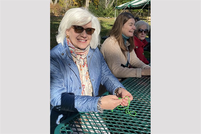 Women's Auxiliary Members Gather in Prayer at The Home