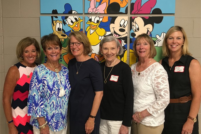 Past Presidents of The Women’s Auxiliary, Ellen Cass, Maryellen Pruett, Mary Packer, Ann McDevitt, Kathy Moser, & Lisa Figge
