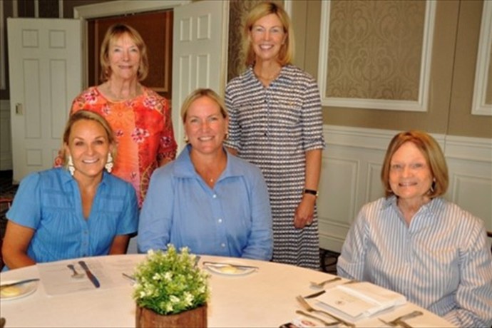 Maureen Powers, Kathy Moser, Stacie Halfpenny, Lisa Figge and Maggie Murphy