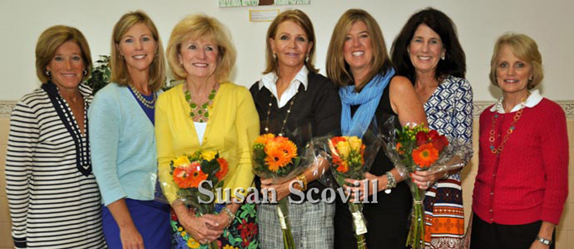 Ellen Cass, Lisa Figge, Eileen Klagholz, Maggie Hagstrom, Shelagh Colleran, Christine Ostrander and Marti Rodgers