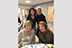 Jane Dooner, Mary Ann Bond, Meg Spence, & Chris Ostrander share a table at the new member’s luncheon.