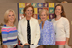 2018 Cup Day Honorees - Kathe Donovan, Merrie Turney, Christine Fisher and Meghan Fisher paused for a photo during the September meeting.