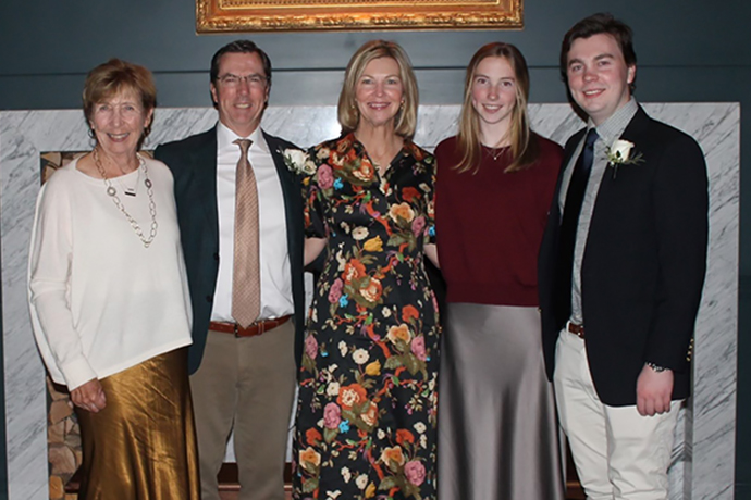 We recognized Christine Kiernan, John & Lisa Figge, Julie & John Figge at this year’s Cup Day.
