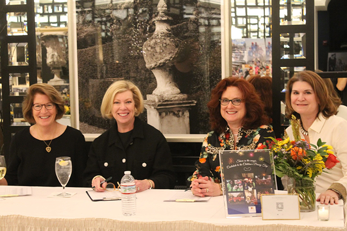 Mary Packer, Meg Spense, Leslie Cyr, and Phyllis Hart (Our President).